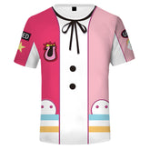 Adults One Piece Film Red Uta Cosplay T-shirt Men Women Summer 3D Print Short Sleeve Shirt - INSWEAR